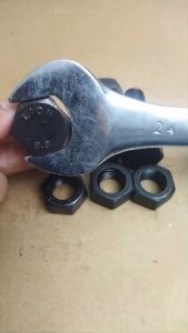 BAUT MUR BAJA KUNCI 24 M16 X 50 FULL DRAT PANJANG 5CM 5 CM BAUD HTB GRADE 8.8 HITAM M16X50 16X50 16 X 50 DIAMETER DRAT 16MM PITCH DRAT 2.0 SEKRUP SKRUP