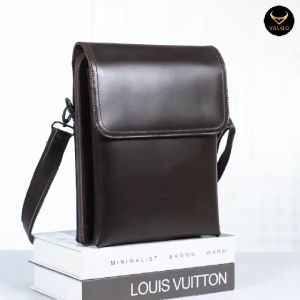 [VALQO] BELLARD Tas Kulit Sapi Slingbag Tas Selempang Tas Pria Laki Muat Tablet 10 Inch