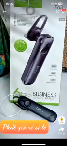 Tai Nghe Bluetooth HOCO Không Dây Nghe 1 Bên Tai nhỏ gọn cực hay pin bền dùng cho các loại điện thoại