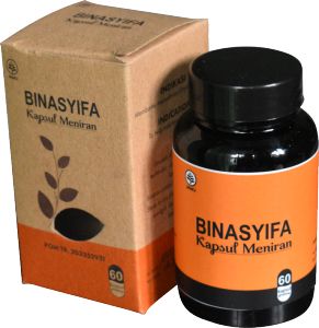 BINASYIFA KAPSUL MENIRAN  Imun Booser Alami meningkatkan imun tubuh dan menurunkan kadar gula darah