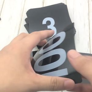 Double Sided Table Numbers 2 inch 1-25/1-50 Numbersfor Restaurant Wedding Party