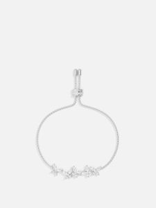 White Butterfly Charm Bracelet
