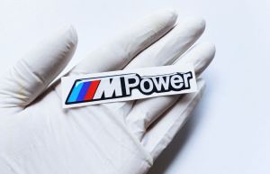 Stiker logo M Power sticker BMW M3 M Power