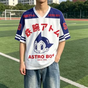 Hot Toys | Men Women T Shirt Women Tee Boys Girls Top Adults Children Parent Child V-Neck Quick Dry kid Tshirts Iron Arm Astro Sport Top