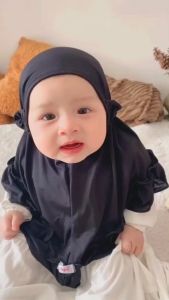 Hijab Carla l Jilbab Anak Kriwil l Kerudung Bayi Lucu | Hijab Anak Kekinian | Hijab Simpel Sikecil | Ootd Hjab Anak Muslim