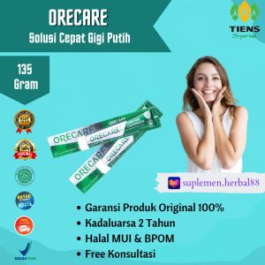 Tianshi Orecare Pasta Gigi Pemutih Dan Perontok Karang Gigi Ampuh Original Asli Termurah Tercepat Dan Terpercaya