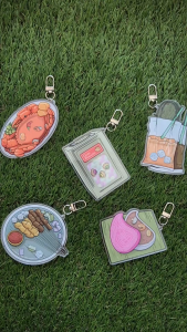 SnuggliTots™ Acrylic Shaker Keychain