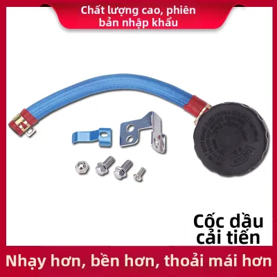 Bơm Phanh Trước Bằng Hợp Kim Nhôm Strada 7 Racing Dành Cho Honda CBR400 VFR400 NSR250 Phụ Kiện Xe Máy Bàn Đạp Ga Phụ Kiện Tay Lái