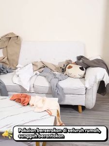 Stand Hanger Serbaguna: Rak Gantungan Baju Portable & Praktis