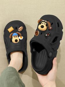 Mens Summer Sports Thick Bottom Sandals Anti-slip Wear-resistant Indoor Outdoor Slippers Convenient EVA Home Shoes Catlie