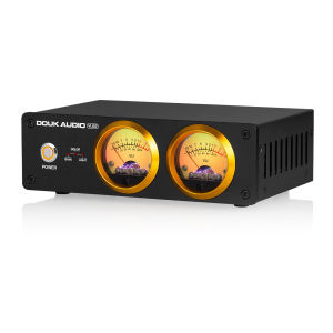 Dual Microphone + LINE Analog VU Meter Display for Amplifier Sound Level DB Panel Music Spectrum Audio Indicator