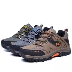 Outdoor Hiking Shoes Men Thick Bottom Lightweight Men Shoes Fashion Breathable Wear-resistant Casual Sports Shoes Mens