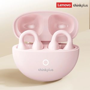 Lenovo | Lenovo LP25 Bluetooth 5.4 Headphones Ear Clip Sport Wireless Headset Long Battery Life Noise Reduction Earphones HD Mic Call