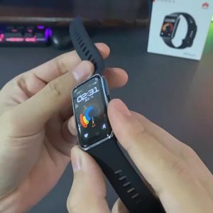 Soft Film 9D Tempered Glass untuk Aksesori Huawei Band 10 9 8