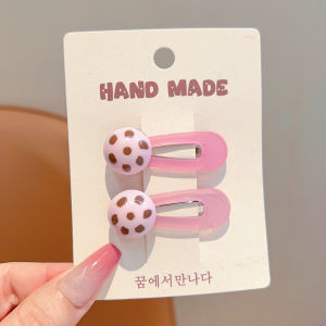 ENEN | Cute Cartoon Candy Color Forehead Hair Clips