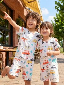 Light Breathable T-Shirt Shorts Set
