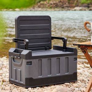 Foldable Outdoor Camping Storage Box Home Use Multi-functional Car Storage Box for Camping Chair and Table Equipment