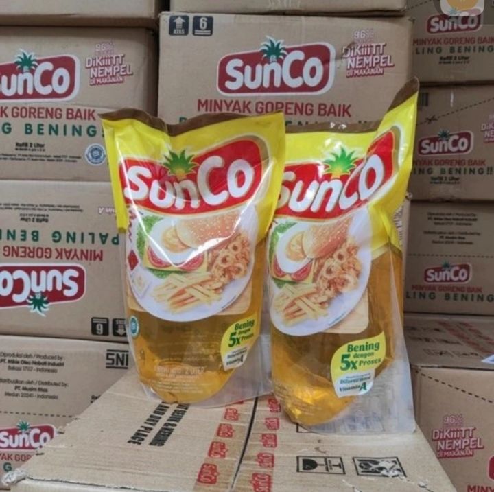 Sunco Liter Minyak Goreng Dus Isi Pcs Lazada Indonesia