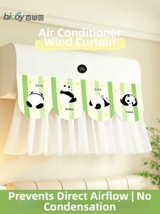 bicoy | Air Conditioner Wind Shield Washable Hanging Wind Baffle