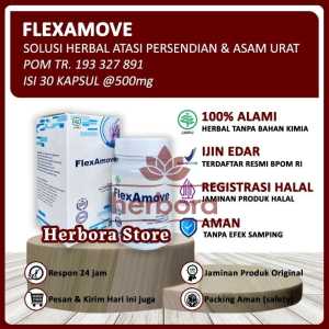 Flexamove Herbal Asli Original BPOM Obat Pereda Nyeri Sendi Dan Tulang Ampuh