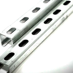 Strut Channel 1meter 41mmx41mm / x 25mm Unistrut Support Channel Slotted Brace Mount