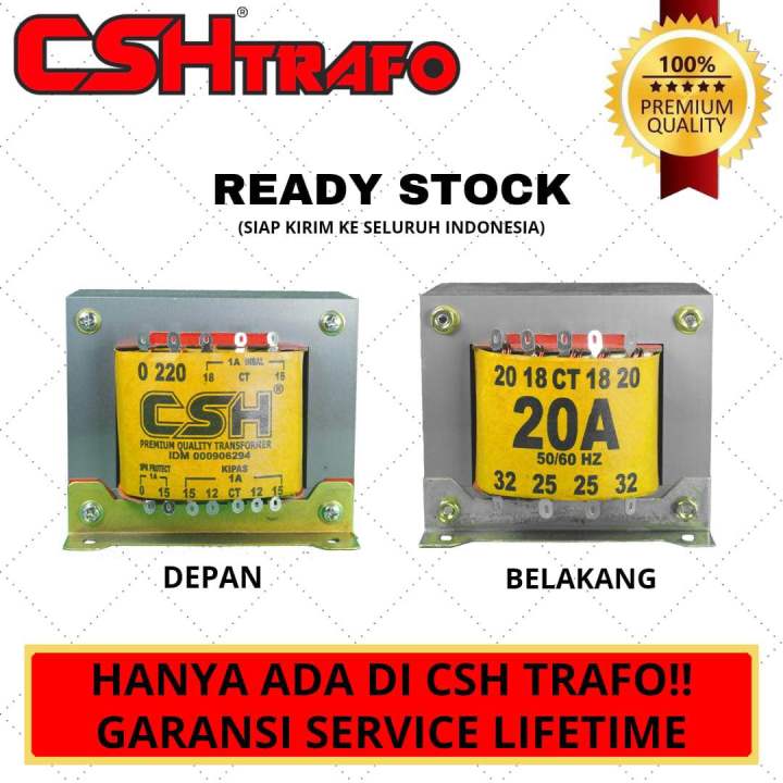 Trafo Kotak CSH Premium (MURNI) 20A CT 32V