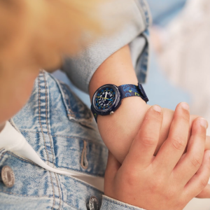 Flik Flak Dino Diner (FPNP176) Blue RECYCLED PET Kids Watch