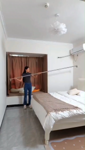 ราวตากผ้ายืดหด ให้ความสะดวกและความงาม