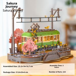 ROKR | Gravity Swing 3D Puzzle Wooden Building Toy
