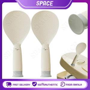 Standing Rice Spoon with Suction Cup Rice Paddle Non-Stick Spatula Kitchen Server & Cookware