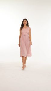 Krizia Lace Maxi Long Dress