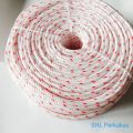 TALI TAMBANG TALI TAMPAR PUTIH LURIK 7 mm 1 ROL - TALI TAMBANG POLYPROPYLENE. 