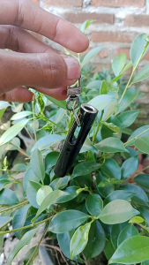 PIPA ONCE MINI KAYU KELOR HITAM SIBOLONG MULTI AKSESORIS GANTUNGAN KUNCI