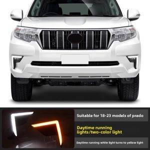 CAIFANG | Colorful LED Daytime Running Lights with Turn Signal Function