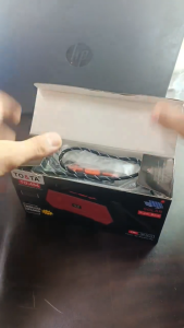 TO-484 Solar-Powered Wireless Bluetooth Speaker Powerful Outdoor Karaoke Party Speaker FM Radio TF/USB