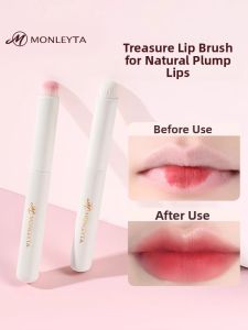 MONLEYTA | Portable Round Head Lip Brush Makeup Blending Brush Concealer Girl Lip Color Gradient Multifunctional Lip Pencil Brush