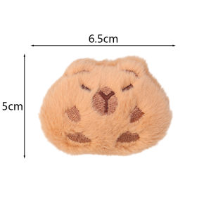 【♡Lovely girls house♡】เข็มกลัดตุ๊กตาหนานุ่มการ์ตูน Capybara กระเป๋าเสื้อผ้าเข็มตราจี้เข็มกลัดสำหรับเด็ก