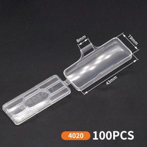 EELHOE | »Cable Label Tag Box 100pcs Plastic Markers Name Holder for Office Home Data Cord Sorting Identification