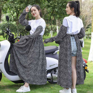 Xe Máy Chân Bảo Vệ Sáng Chặn Ánh Sáng Nửa Chiều Dài Váy Mùa Hè Xe Đạp Điện Chống Nắng Váy Uni