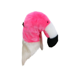 Golf Head Cover for Irons & Woods Cartoon Flamingo