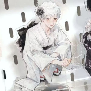 The Summer Hikaru Died Yoshiki Tsujinaka Figure Acrylic Stands Anime Desktop Decoration Ornament Props Couple Gifts