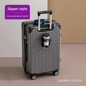 MIMANI | Secure Silent-Wheel Travel Luggage 24 Inch