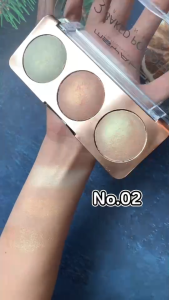 สินค้ามาใหม่ ไฮไลท์ MSYAHO 3 BAKED POWDER MAKE UP COLORS No.YH6358A