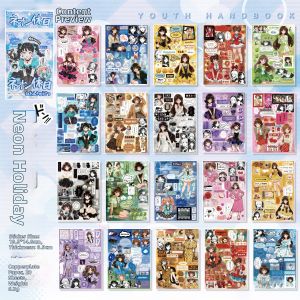 Yuxian | Vintage Japanese Manga Character Y2K Decorative Stickers