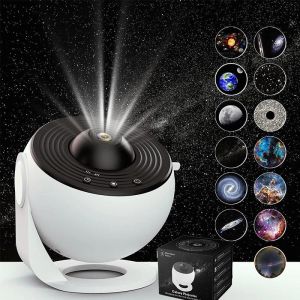 Starry Sky Projector Night Light Planetarium Galaxy Projector PRO Lamp Timer Nebula Night Light for Bedroom Gift Home Party