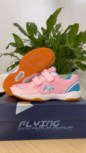 Giày cầu lông bóng chuyền pickleball trẻ em Lefus L1086 hồng
