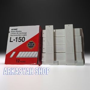 (11 TUBE) ISI CUTTER KENKO L 150 (CUTTER KERTAS CUTTER SERBAGUNA)