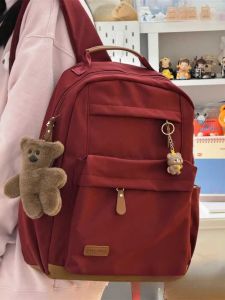 Ultra-Light Backpack for Girls High School Students 2024 New Large Capacity Durable Spine Protection Double Shoulder Bag