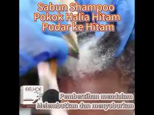 EELHOE  Syampu Polygonum Multiflorum   Kebersihan Bahagian Dalaman Kulit Kepala Kilauan Lembut Rambut Berkhasiat Syampu dan Sabun