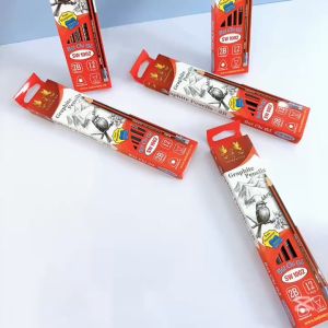 Hộp 12 cây bút chì gỗ SW-1002 ngòi 2B cao cấp TODO SUYO (Tặng kèm gọt chì)